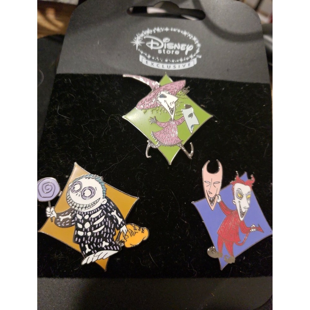 Disney Lock Shock Barrel Set Nightmare Before Christmas NBC 64577 DS 3 Pins 2008